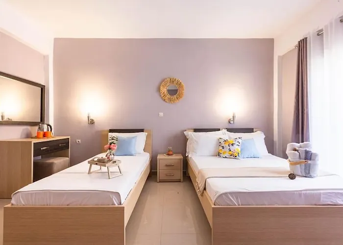 Potam'sea Bliss 6 - Front, Sun Beds & Parking Apartament Himara
